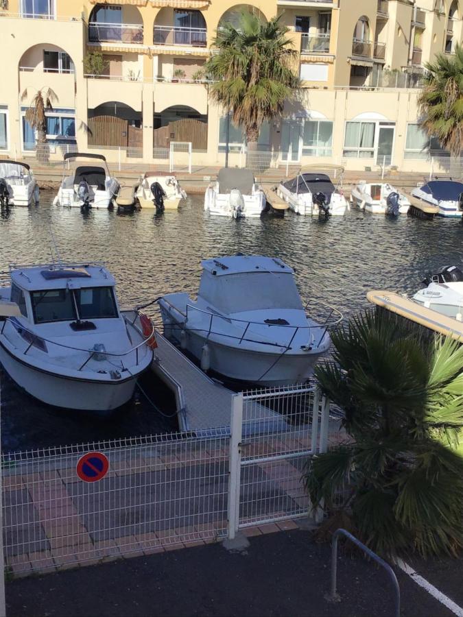 Studio Climatise Classe 2 Dans Marina Proche Mer Et Etang - Lit Wifi Fibre Et Parking Prive Sete Luaran gambar